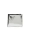 1dr bi fold zip l Διπλό πορτοφόλι από καθρέφτη δέρμα