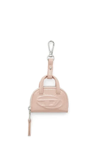 1dr dome charms Τσάντα με γυαλιστερό, τσαλακωμένο naplak