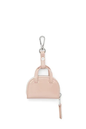 1dr dome charms Τσάντα με γυαλιστερό, τσαλακωμένο naplak