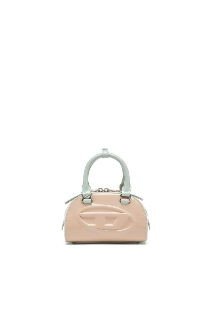 1dr dome crossbody 1DR Dome-Mini τσάντα bowling με εφέ naplak