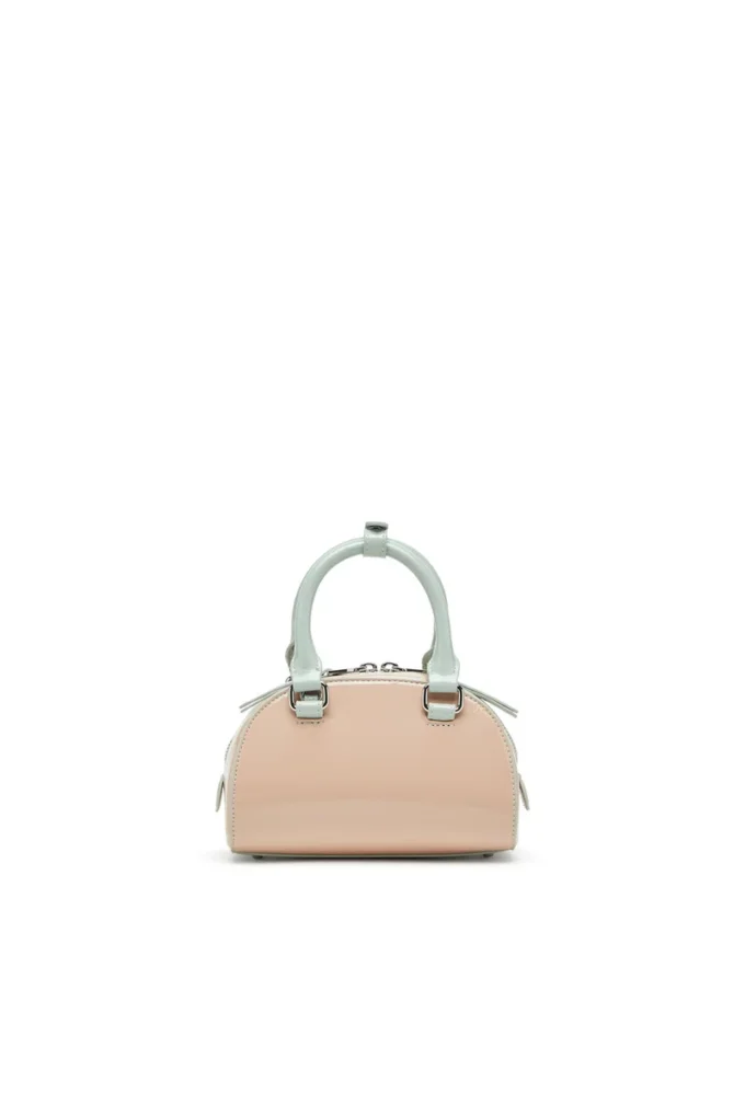 1dr dome crossbody 1DR Dome-Mini τσάντα bowling με εφέ naplak