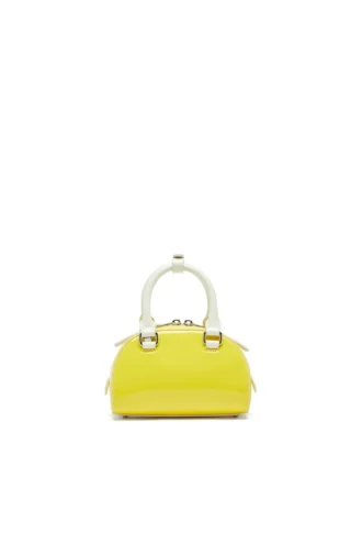 1dr dome crossbody 1DR Dome-Mini τσάντα bowling με εφέ naplak
