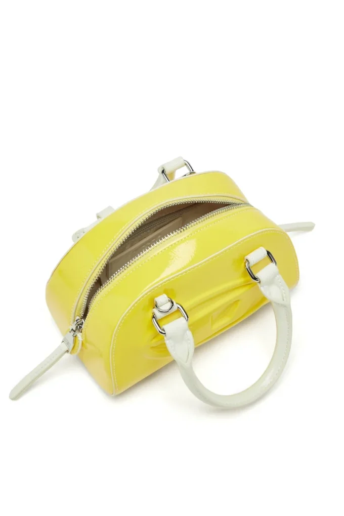 1dr dome crossbody 1DR Dome-Mini τσάντα bowling με εφέ naplak