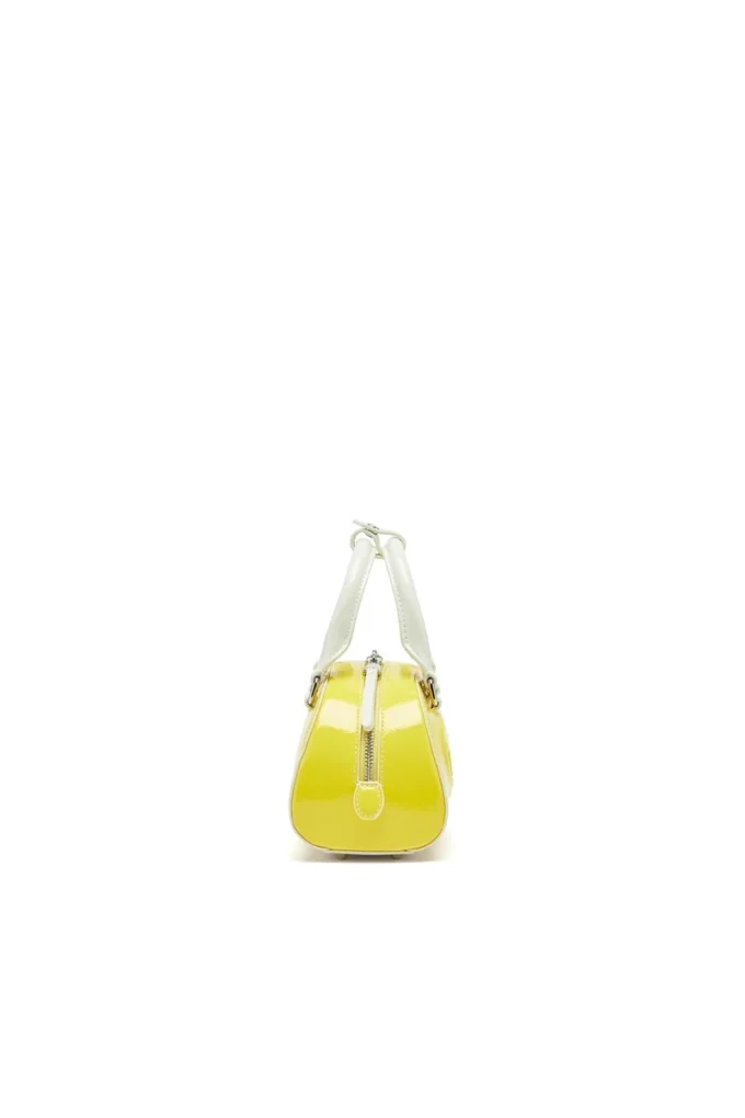 1dr dome crossbody 1DR Dome-Mini τσάντα bowling με εφέ naplak