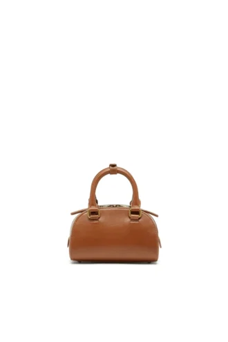 1dr dome crossbody 1DR Dome-Μίνι τσάντα μπόουλινγκ από δέρμα pull-up