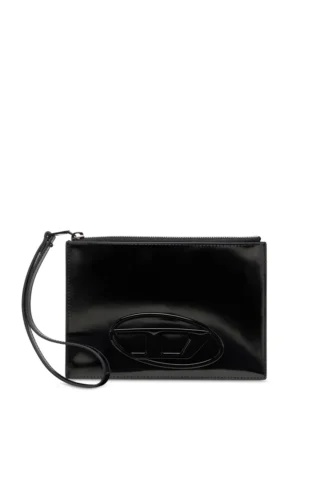 1dr pouch iii Θήκη με φερμουάρ από καθρέφτη δέρμα
