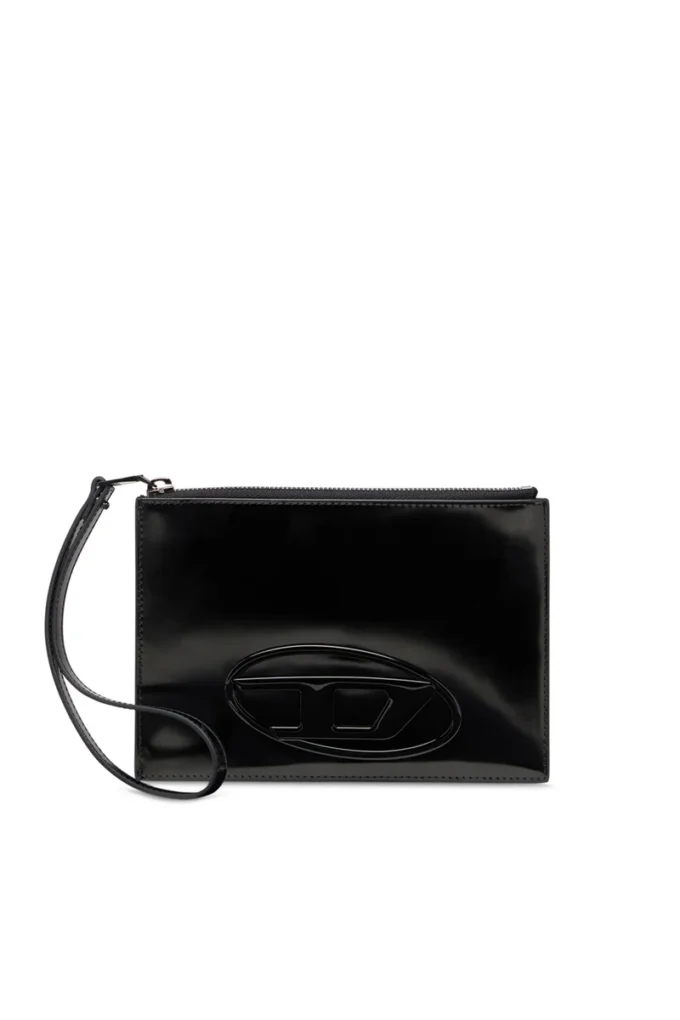 1dr pouch iii Θήκη με φερμουάρ από καθρέφτη δέρμα