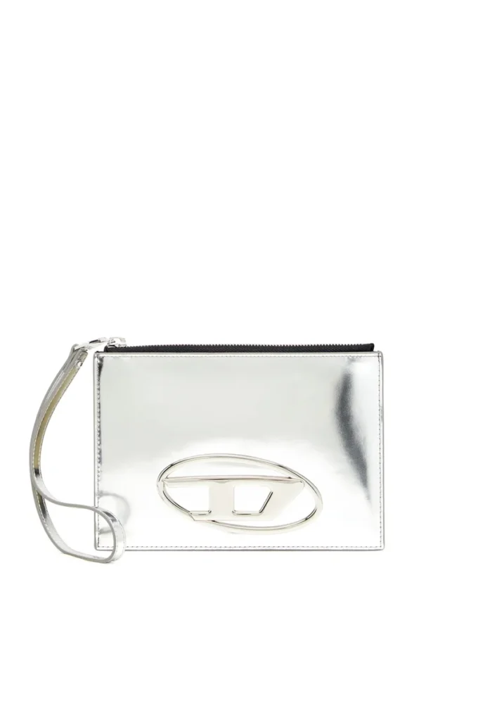 1dr pouch iii Θήκη με φερμουάρ από καθρέφτη δέρμα