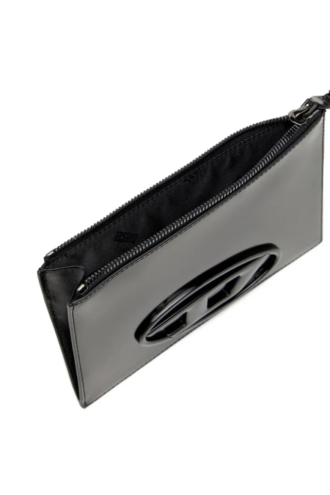 1dr pouch iii Θήκη με φερμουάρ από καθρέφτη δέρμα