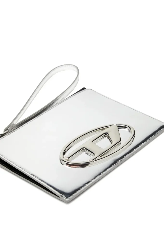 1dr pouch iii Θήκη με φερμουάρ από καθρέφτη δέρμα