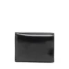 1dr tri fold coin xs ii Τριπλό πορτοφόλι από καθρέφτη δέρμα