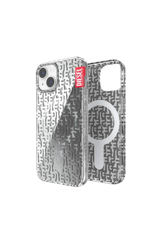 50297 Θήκη Clear case monogram Magsafe για iPhone 14