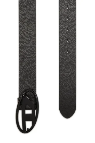 b-1dr Δερμάτινη ζώνη 4 cm με ματ αγκράφα