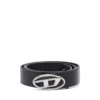 b-1dr-layer Δερμάτινη ζώνη 2,9 cm με οβάλ λογότυπο D
