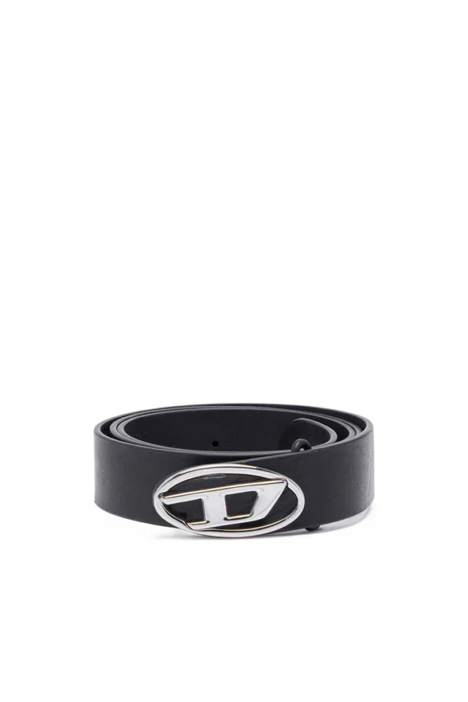b-1dr-layer Δερμάτινη ζώνη 2,9 cm με οβάλ λογότυπο D