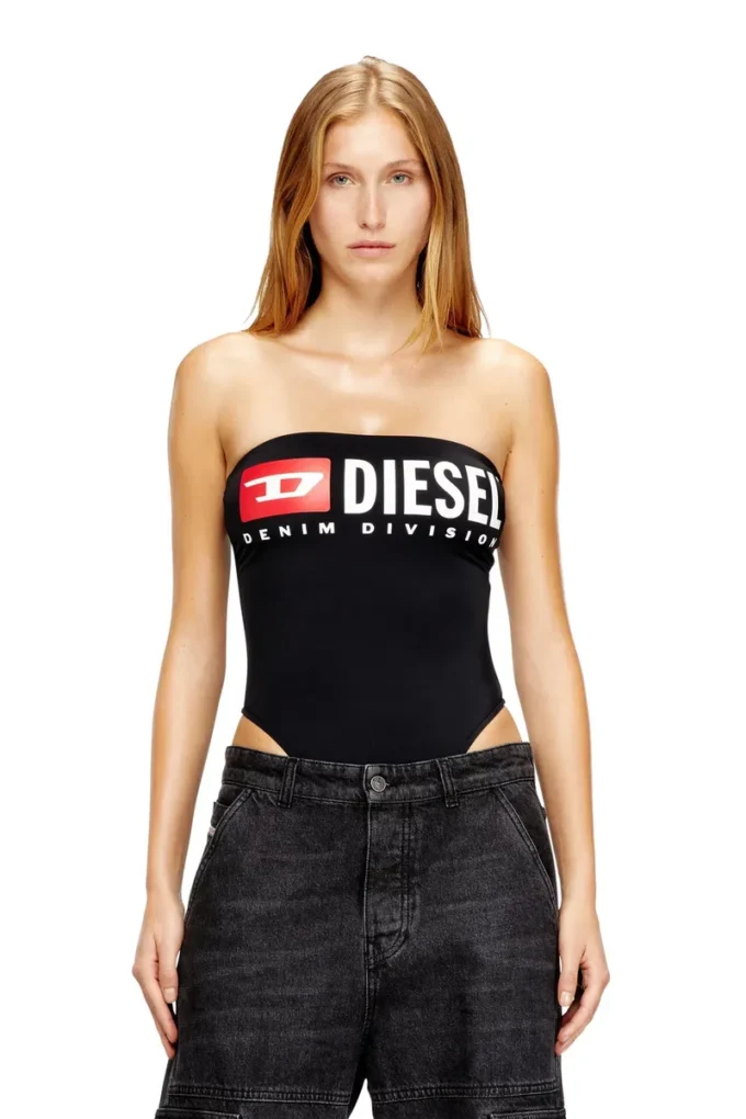 cecilia-d-core Στρινγκ μαγιό με λογότυπο Diesel Denim Division