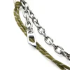 chain-d d Charm σε αλυσίδα και σχοινί