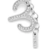 charm aries Μεταλλικό charm Κριός με στρας