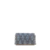 charm-d wallet strap Πορτοφόλι σε καπιτονέ τζιν με σχέδιο argyle charm-d wallet strap Πορτοφόλι σε καπιτονέ τζιν με σχέδιο argyle