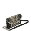 charm-d wallet strap Πορτοφόλι σε καπιτονέ τζιν με σχέδιο argyle charm-d wallet strap Πορτοφόλι σε καπιτονέ τζιν με σχέδιο argyle