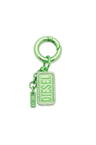 charm-diesel Μεταλλικό μπρελόκ με λογότυπο Diesel και στρας
