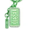 charm-diesel Μεταλλικό μπρελόκ με λογότυπο Diesel και στρας charm-diesel Μεταλλικό μπρελόκ με λογότυπο Diesel και στρας