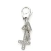 charm saggittarius Μεταλλικό charm Τοξότης με στρας