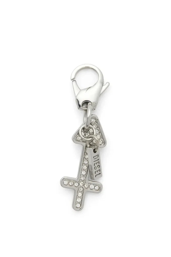 charm saggittarius Μεταλλικό charm Τοξότης με στρας