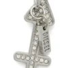 charm saggittarius Μεταλλικό charm Τοξότης με στρας