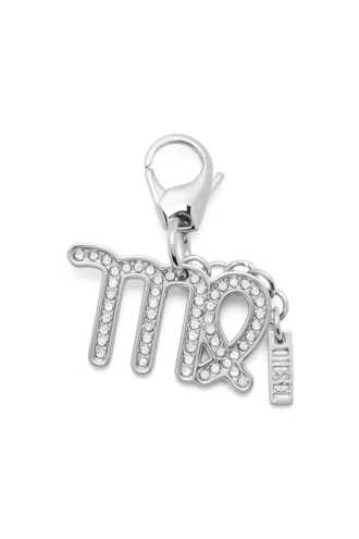 charm virgo Μεταλλικό charm Virgo με στρας