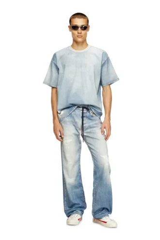 d-box jogg T-shirt με τυπωμένο εφέ λεύκανσης JoggJeans