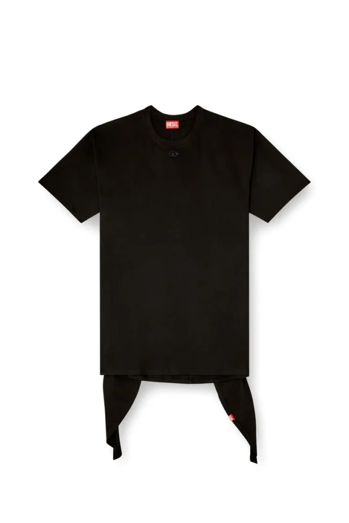 d-eivor Φόρεμα T-shirt με δέσιμο μπροστά