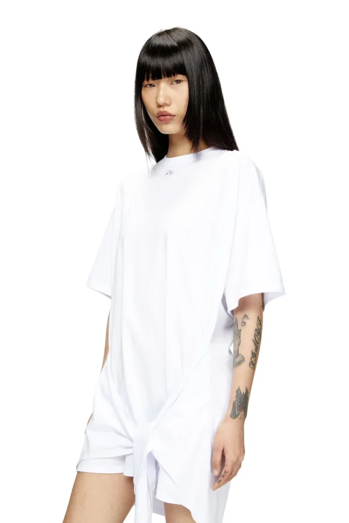 d-eivor Φόρεμα T-shirt με δέσιμο μπροστά d-eivor Φόρεμα T-shirt με δέσιμο μπροστά
