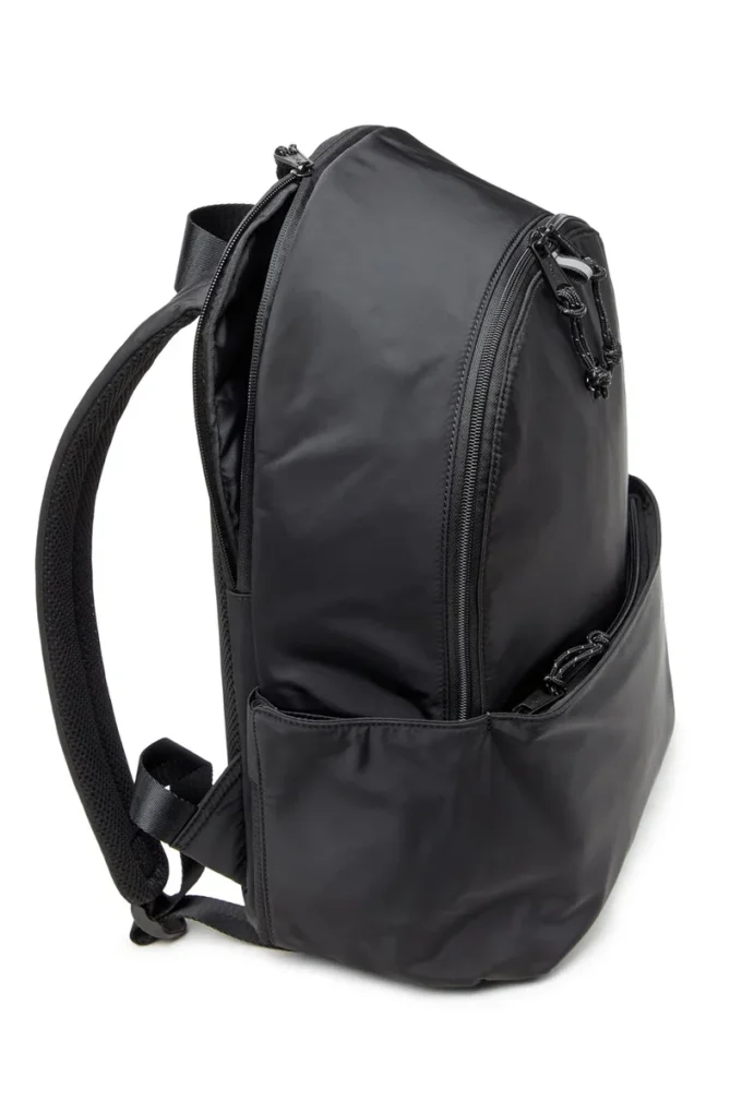 d-pack backpack x D-Pack-Backpack από ύφασμα με σατινέ υφή
