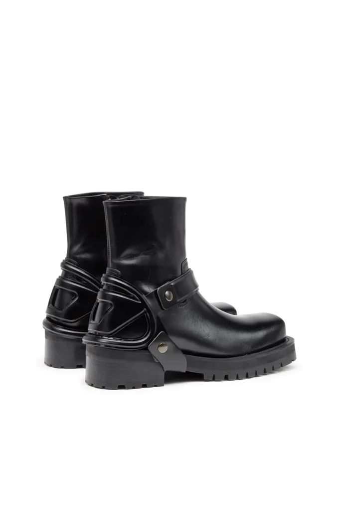 d-texan ch Μπότες D-Texan-Harness από γυαλισμένο δέρμα