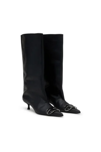 d-venus 40 kb tube Γυναικείες μπότες D-Venus-Knee-high από λαδωμένο δέρμα