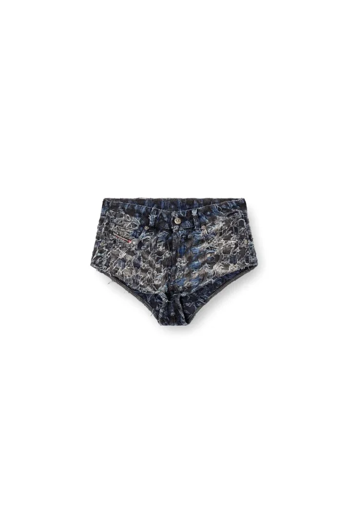 de-jizz-fsh2 Σορτς από τζιν με τυπώματα houndstooth tie-dye