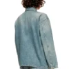 de-priss Μπλούζα Henley σε στυλ utility από τζιν