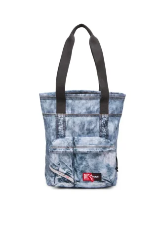 diesel tote Τσάντα tote σε trompe l’oeil denim