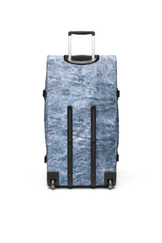 diesel transit’r l Τροχήλατη βαλίτσα σε trompe l’oeil denim