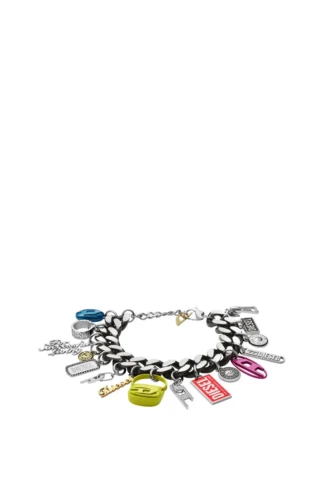 dx1524 jewel Μαύρο βραχιόλι με αλυσίδα από ανοξείδωτο ατσάλι dx1524 jewel Μαύρο βραχιόλι με αλυσίδα από ανοξείδωτο ατσάλι