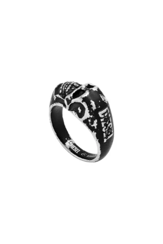 dx1579040 jewel Δαχτυλίδι από ανοξείδωτο ατσάλι με νεκροκεφαλή dx1579040 jewel Δαχτυλίδι από ανοξείδωτο ατσάλι με νεκροκεφαλή