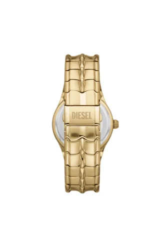dz2186 Ρολόι Vert με τρεις δείκτες ημερομηνίας από ανοξείδωτο ατσάλι σε χρυσό χρώμα
