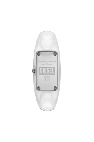 dz5618 ρολόι Diesel Wonder-D Ρολόι με δύο δείκτες από λευκή νάιλον ρητίνη