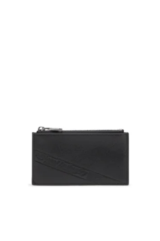 flag-d card holder iii Δερμάτινη θήκη καρτών με φερμουάρ