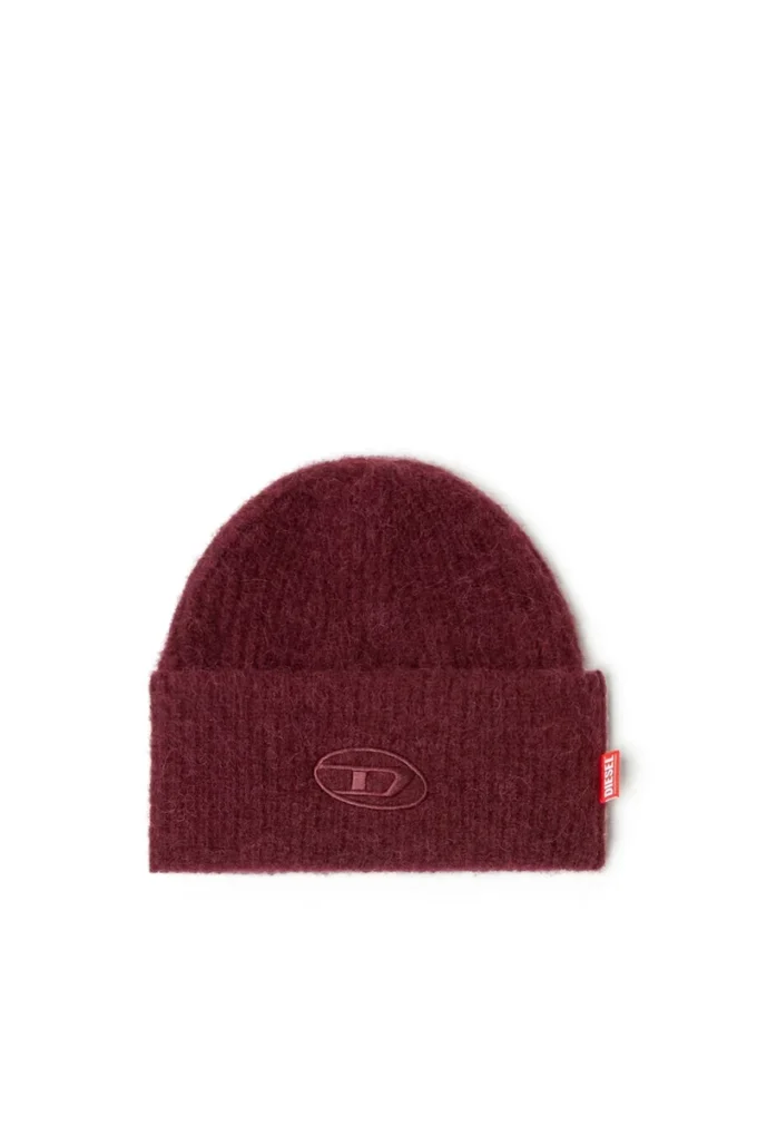 fr-k-lollo-hat Μπορντό σκούφος με κεντημένο Oval D fr-k-lollo-hat Μπορντό σκούφος με κεντημένο Oval D