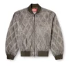 j-type-treat Μπουφάν bomber με επένδυση και καπιτονέ σχέδιο j-type-treat Μπουφάν bomber με επένδυση και καπιτονέ σχέδιο