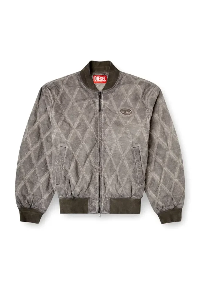 j-type-treat Μπουφάν bomber με επένδυση και καπιτονέ σχέδιο j-type-treat Μπουφάν bomber με επένδυση και καπιτονέ σχέδιο