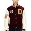 l-arry-cp Μπουφάν Varsity από μαλλί και δέρμα l-arry-cp Μπουφάν Varsity από μαλλί και δέρμα