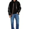 l-nyman Μπουφάν bomber Varsity από βαμβάκι και δέρμα l-nyman Μπουφάν bomber Varsity από βαμβάκι και δέρμα